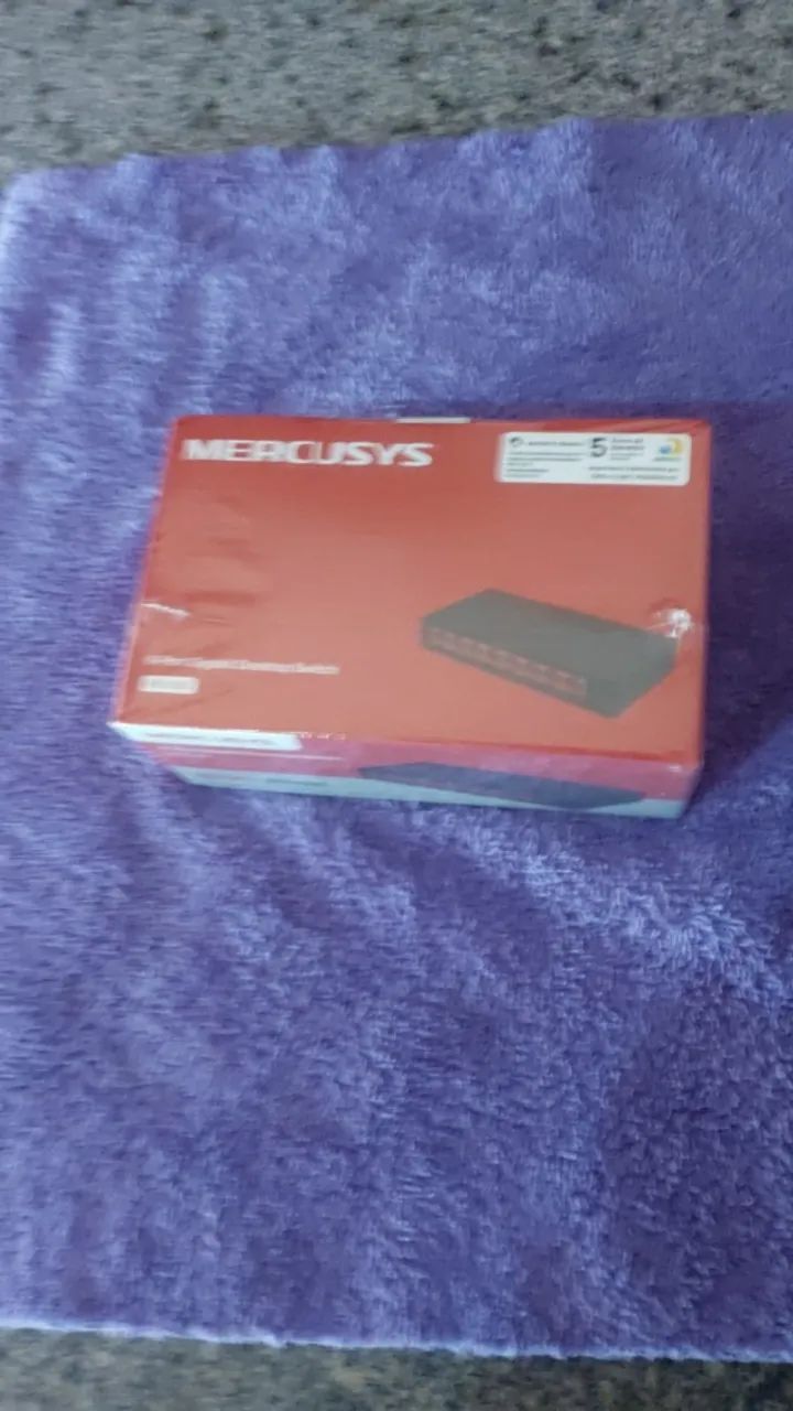 switch 8 portas mercusys  novo pronta entrega  - Foto 2