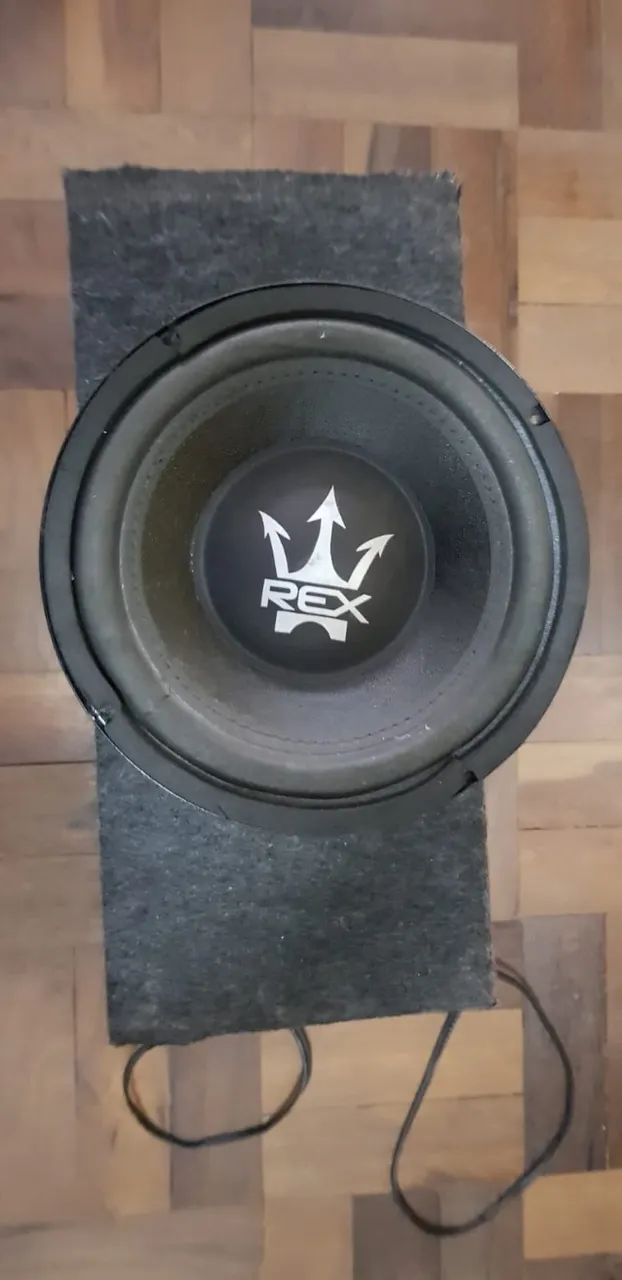 Subwoofer Magnum REX 8 polegadas 650w + Caixa selada - Foto 4