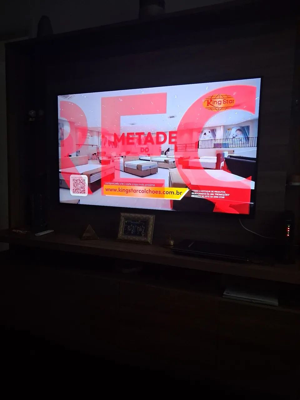 Tv Samsung 50 smart 4 k semi nova - Foto 2