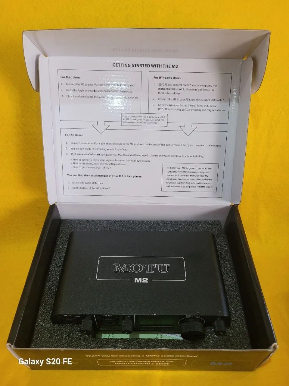 Interface de Áudio Profissional Motu M2 - Foto 2