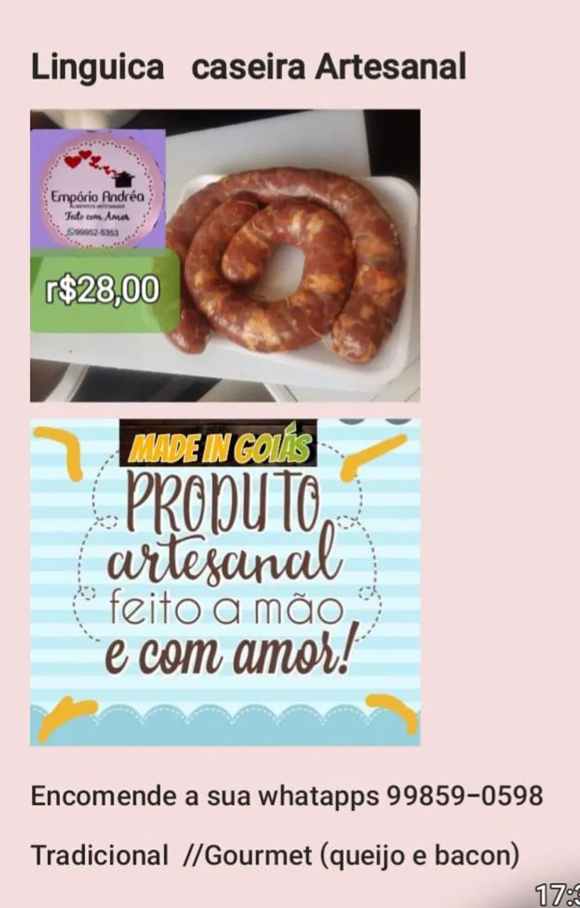 Vendo linguica caseira artesanal - Foto 4