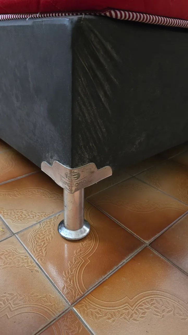 Cama Box e Colchão Solteirão Usado Eurosono - Foto 4