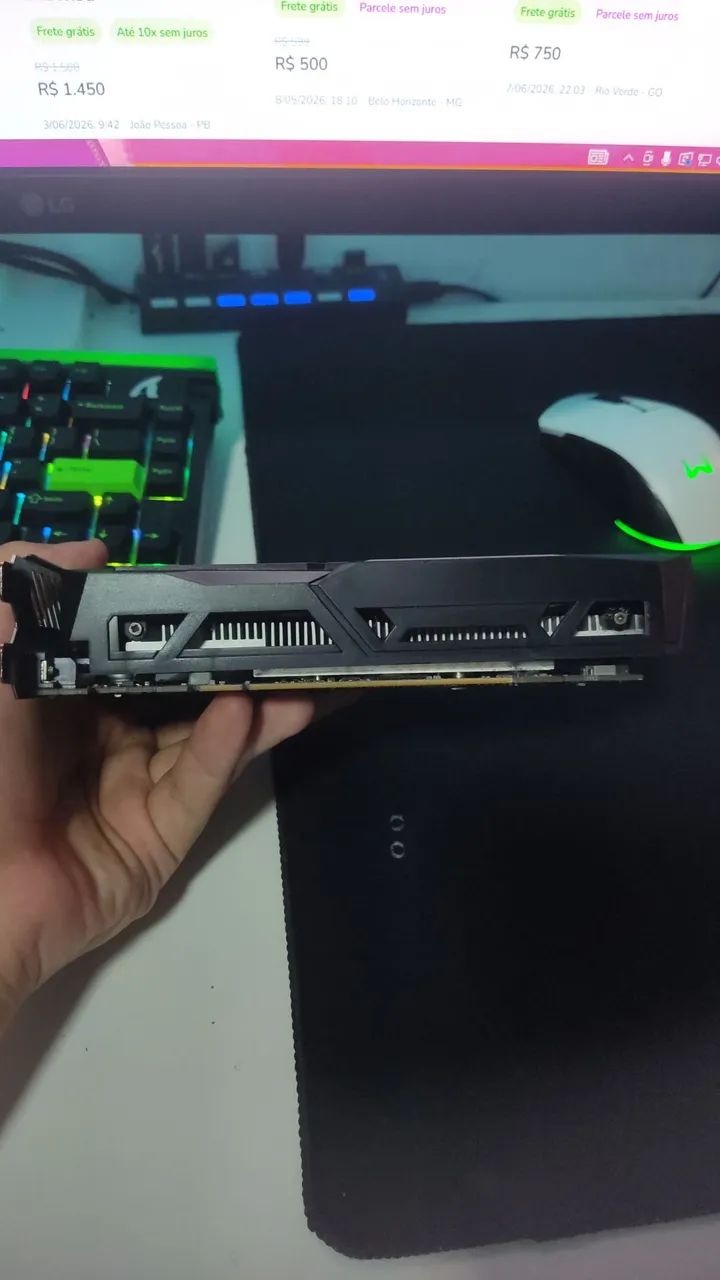 ? Vendo GTX 1050 Ti ? Com Defeito (retirada de peças) - Foto 2