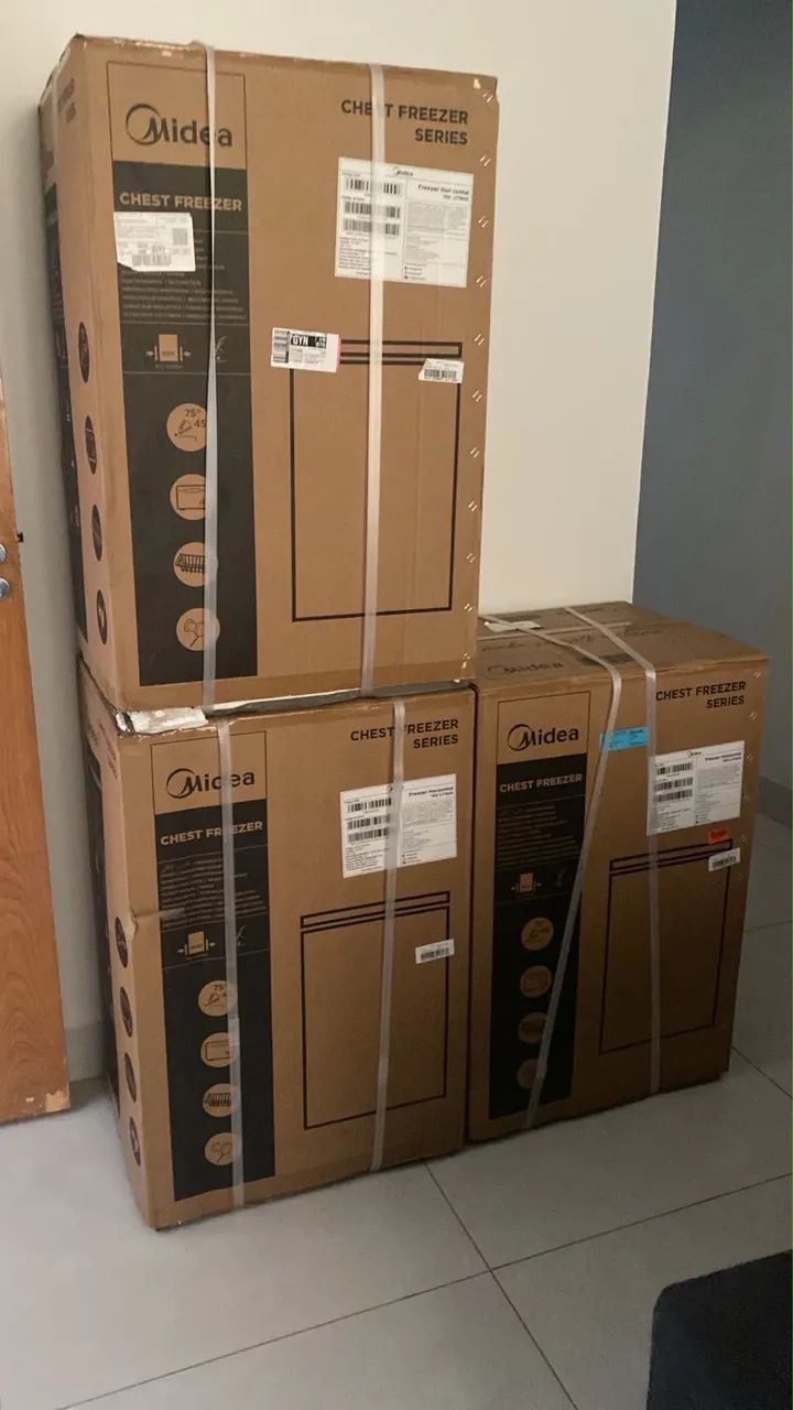 Freezer Horizontal Midea 100 Litros Inverter