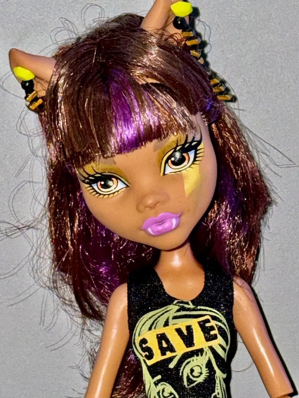 Boneca Monster High Clawdeen Save frankie  - Foto 2