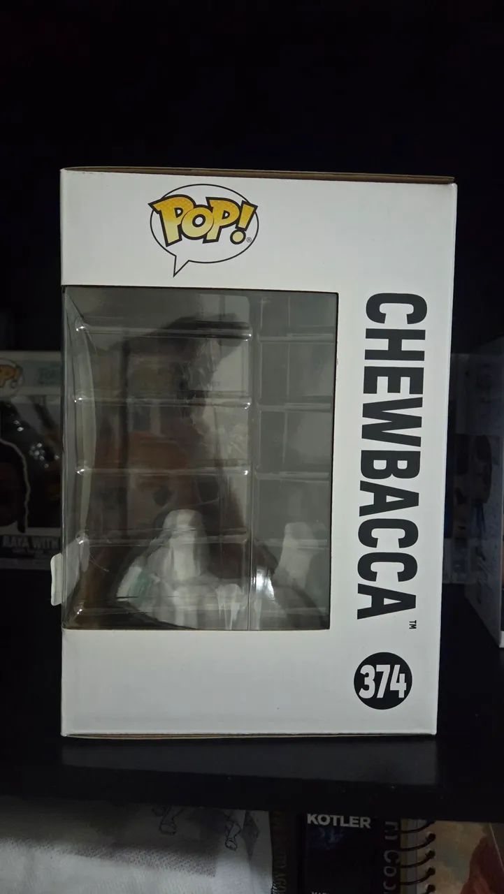 Funko Pop! Deluxe Flocked Chewbacca, Amazon Exclusive - Foto 2