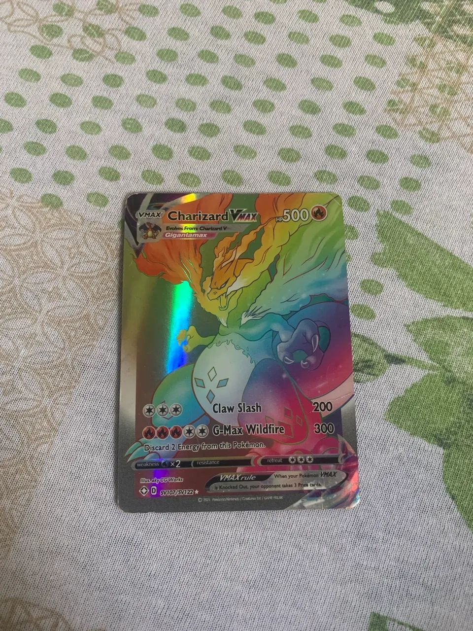 charizard Vmax - Carta de pokémon  - Foto 2