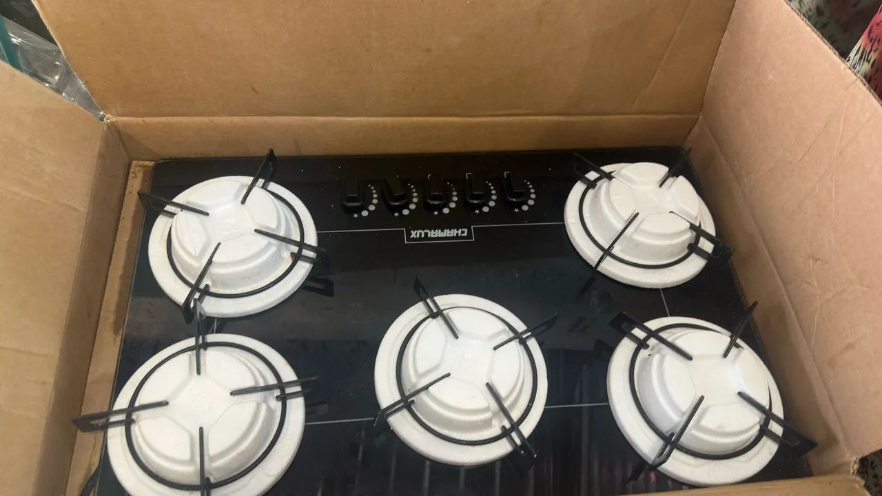 Cooktop chamalux 5 bocas