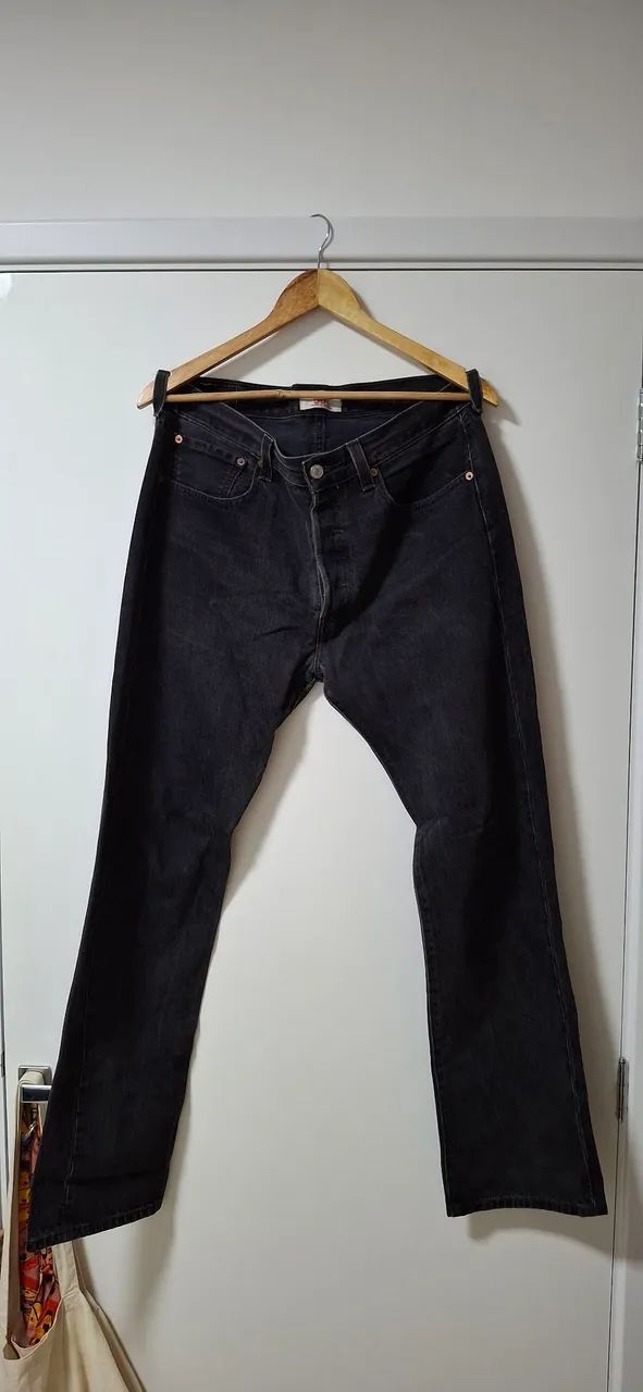 Calça Preta Levis 501