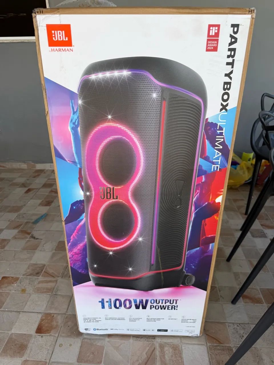 Partybox Ultimate 1100whs - zero 