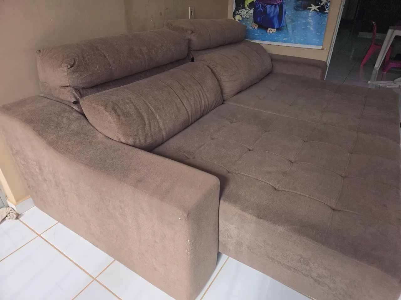 Sofá retrátil e reclinável  - Foto 4