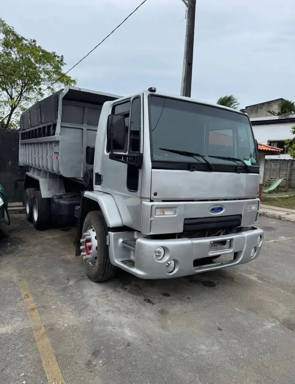 Caminhão Caçamba Ford Cargo a venda parcelado - Foto 5
