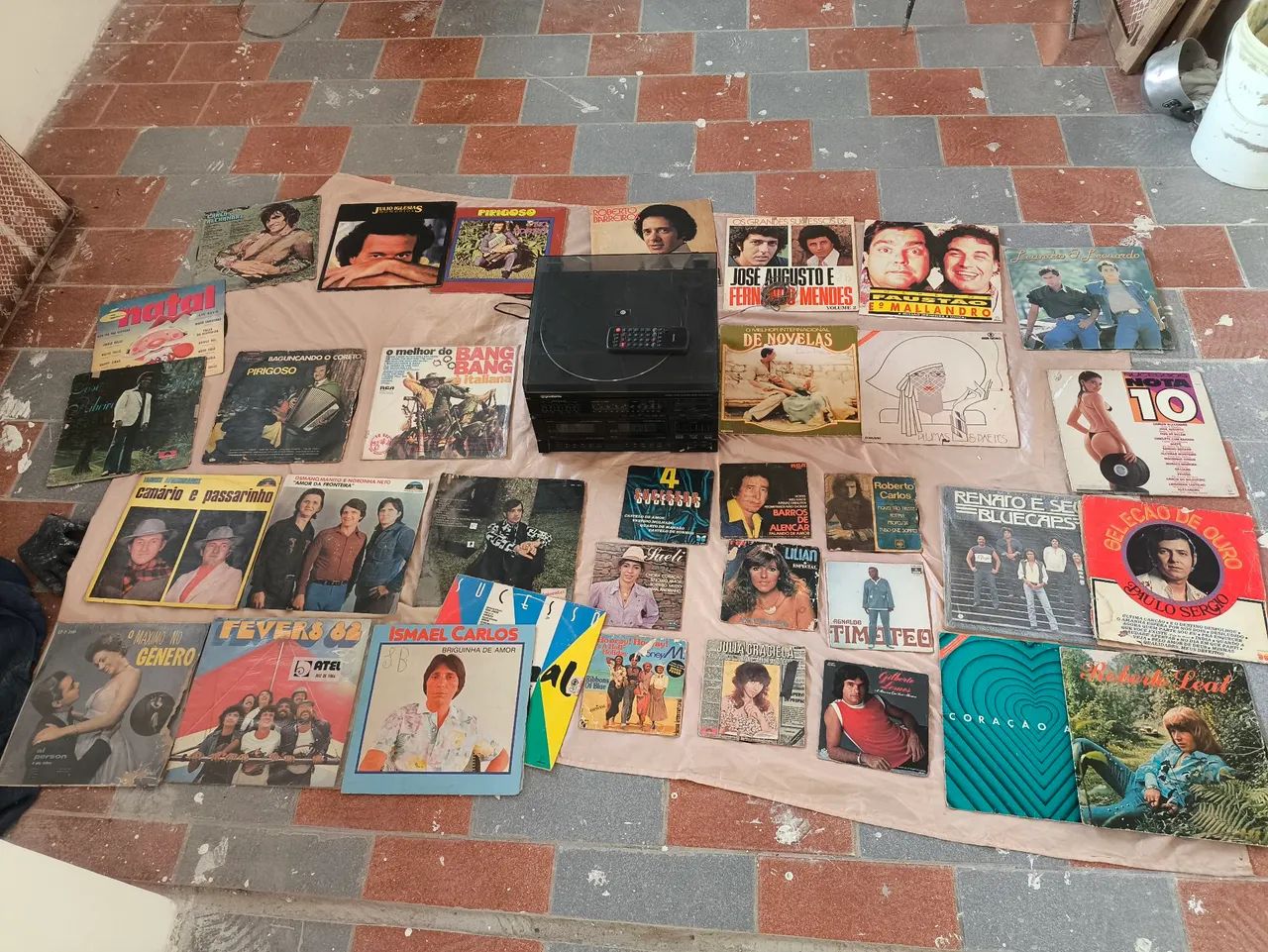 Som Gradiente MS-77 Vintage + Coleção de Vinil e K7 - Funcionando - Foto 5