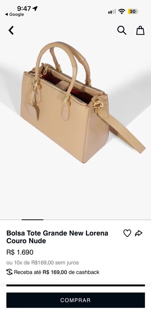 BOLSA SCHUTZ LORENA GRANDE  - Foto 3