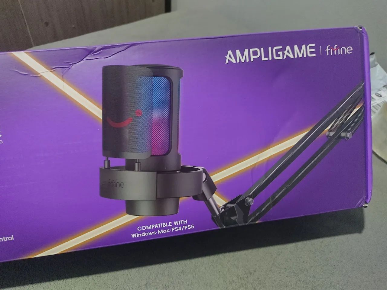 Kit microfone gamer 