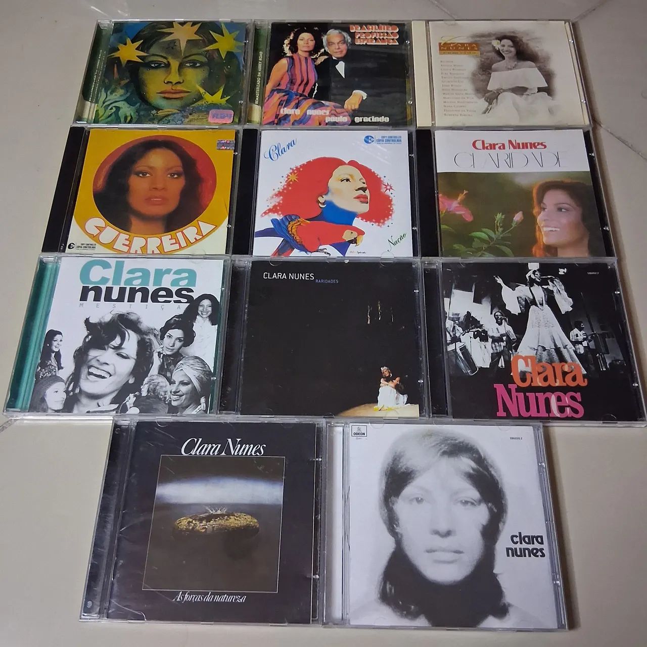 CD Clara Nunes 11 Discos ( Lote )