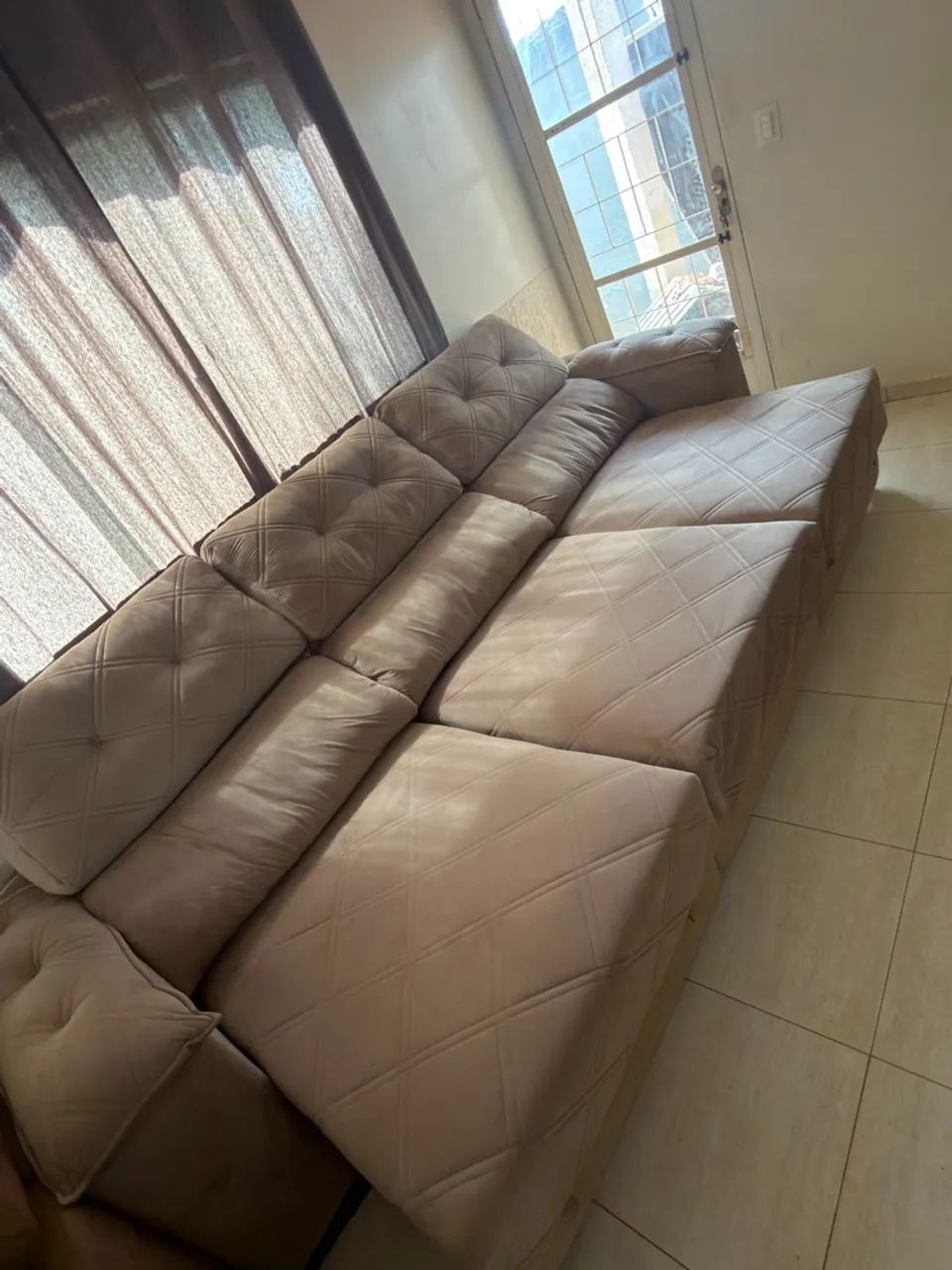 Vendo sofá retrátil e reclinável  - Foto 4