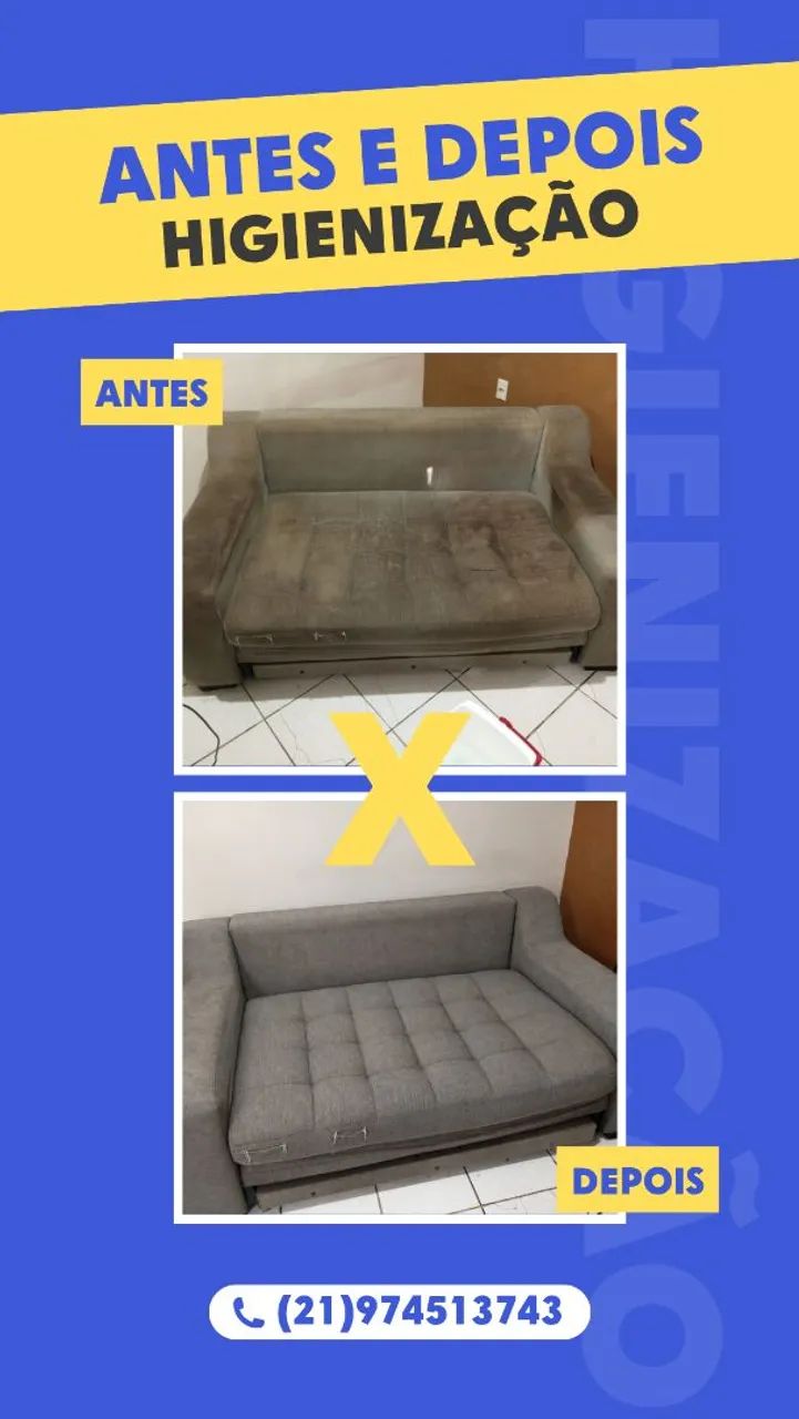 Higienização de estofados