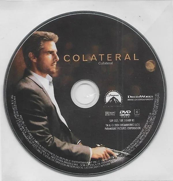 DVD Colateral - Paramont Pictures Com Tom Cruise e Jamie Foxx - Foto 3