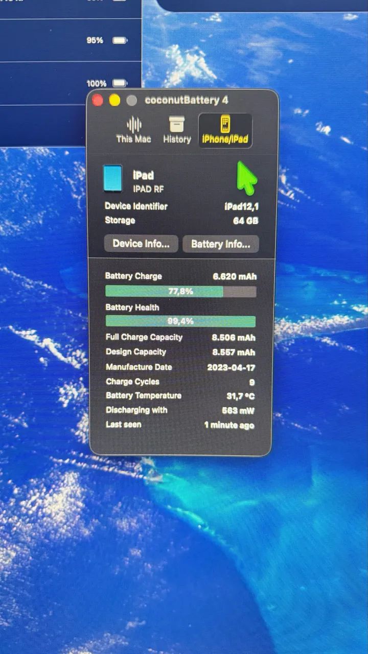 iPad 9, 64gb, bateria 99%. Acompanha capa, teclado e Pencil. - Foto 2
