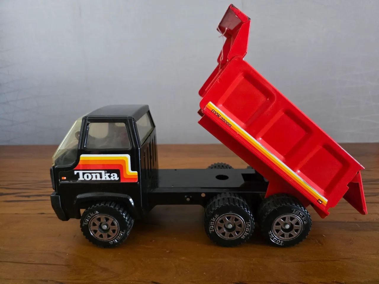 Miniatura Caminhão Basculante TONKA - Década 70 - Foto 3