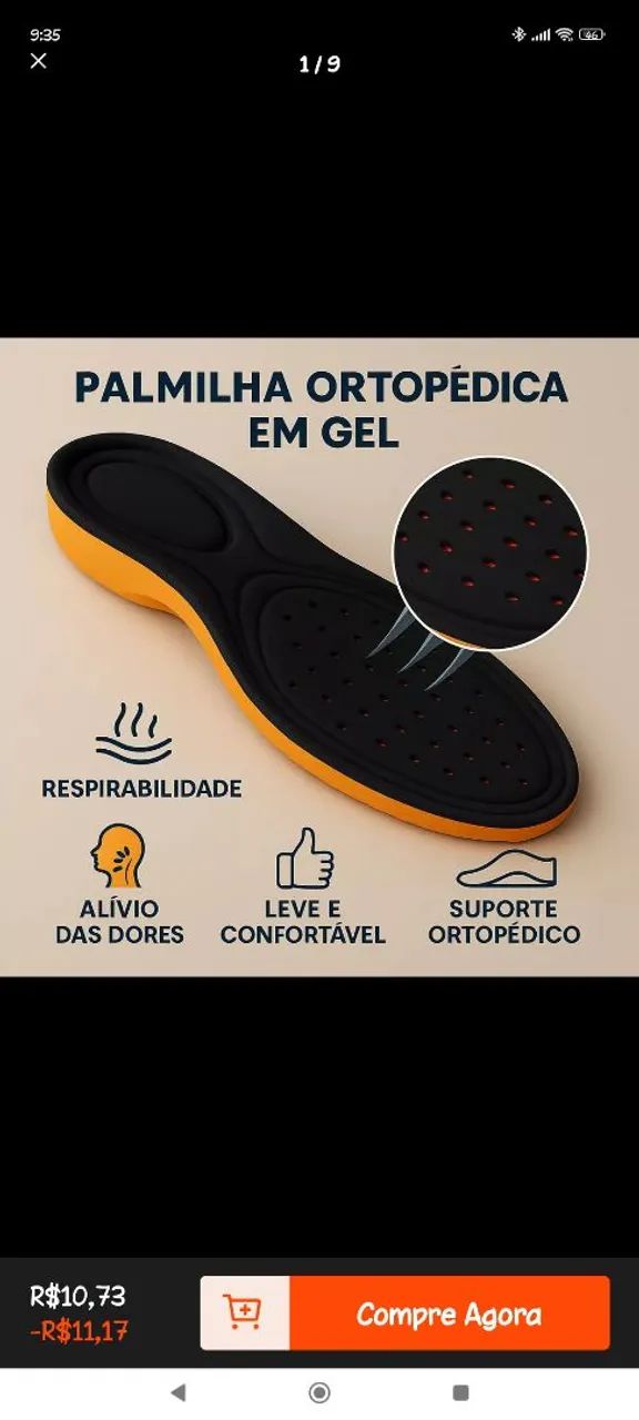 Palmilha ortopédica  - Foto 3