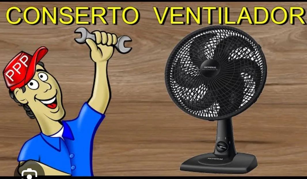 Manutenção em ventilador 