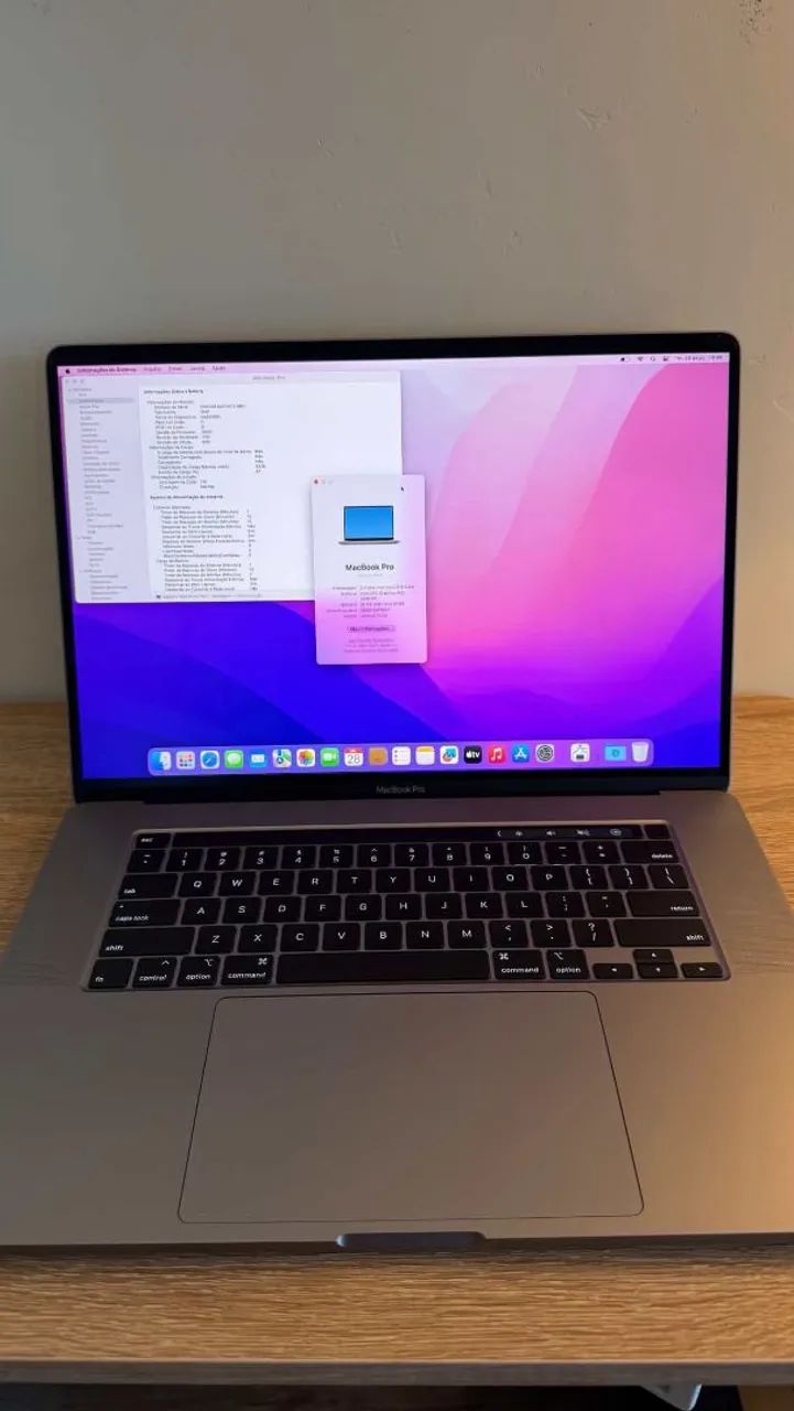 MacBook Pro 16 2019 i7 16GB RAM SSD 512GB - Impecável - Notebooks