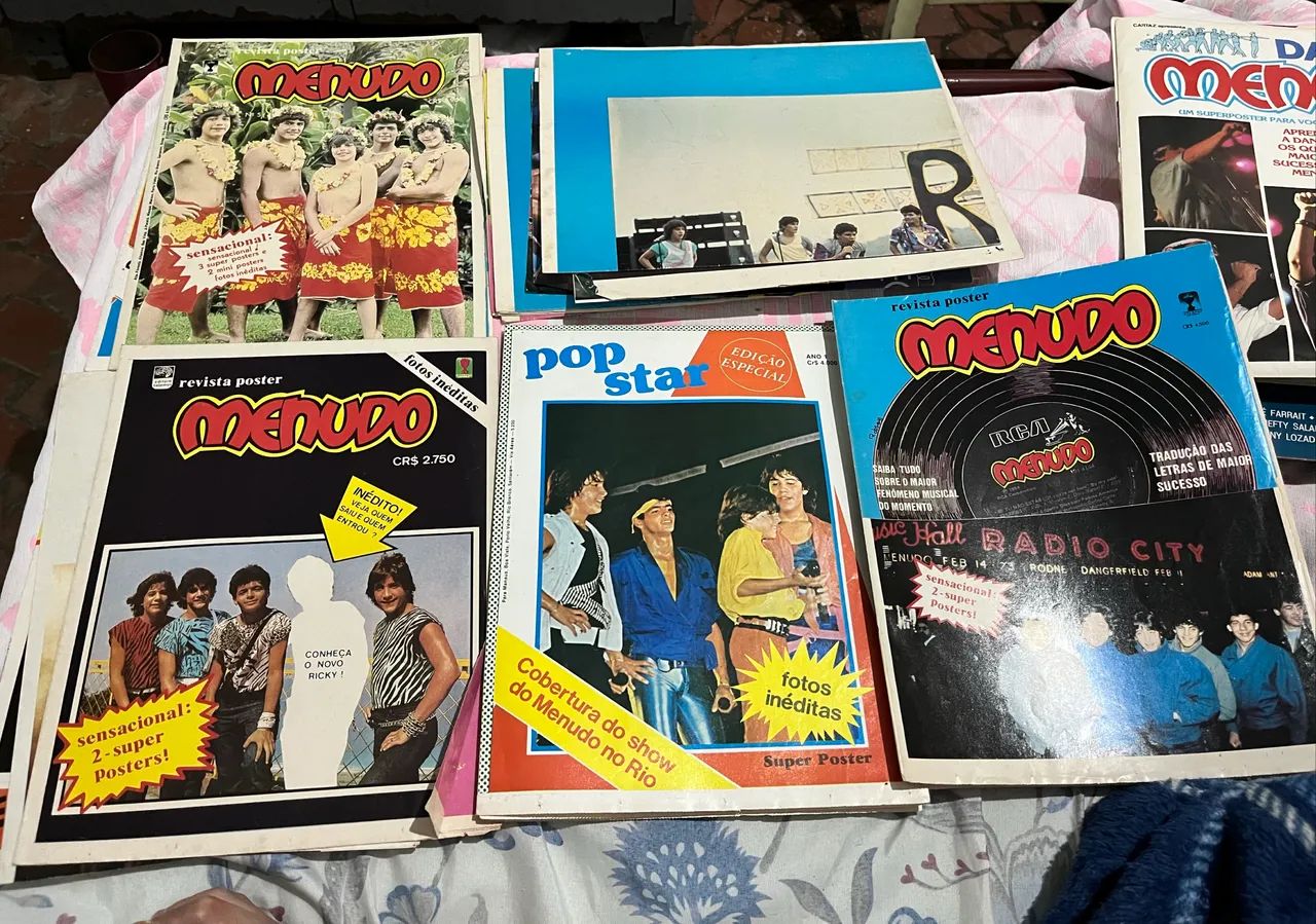 Lote Posters do Menudo 