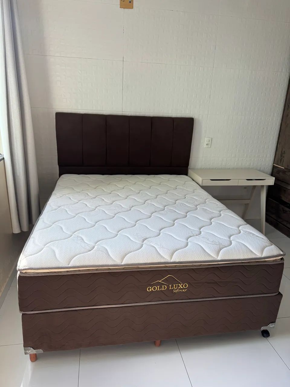 CAMA KING GOLD LUXO IMPORTADA  - Foto 4
