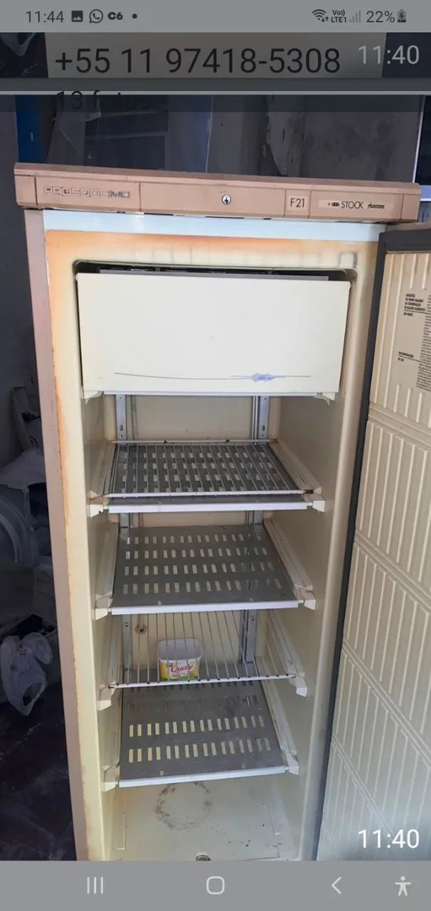 Freezer pequeno Bem conservado Prosdocimo - Foto 3
