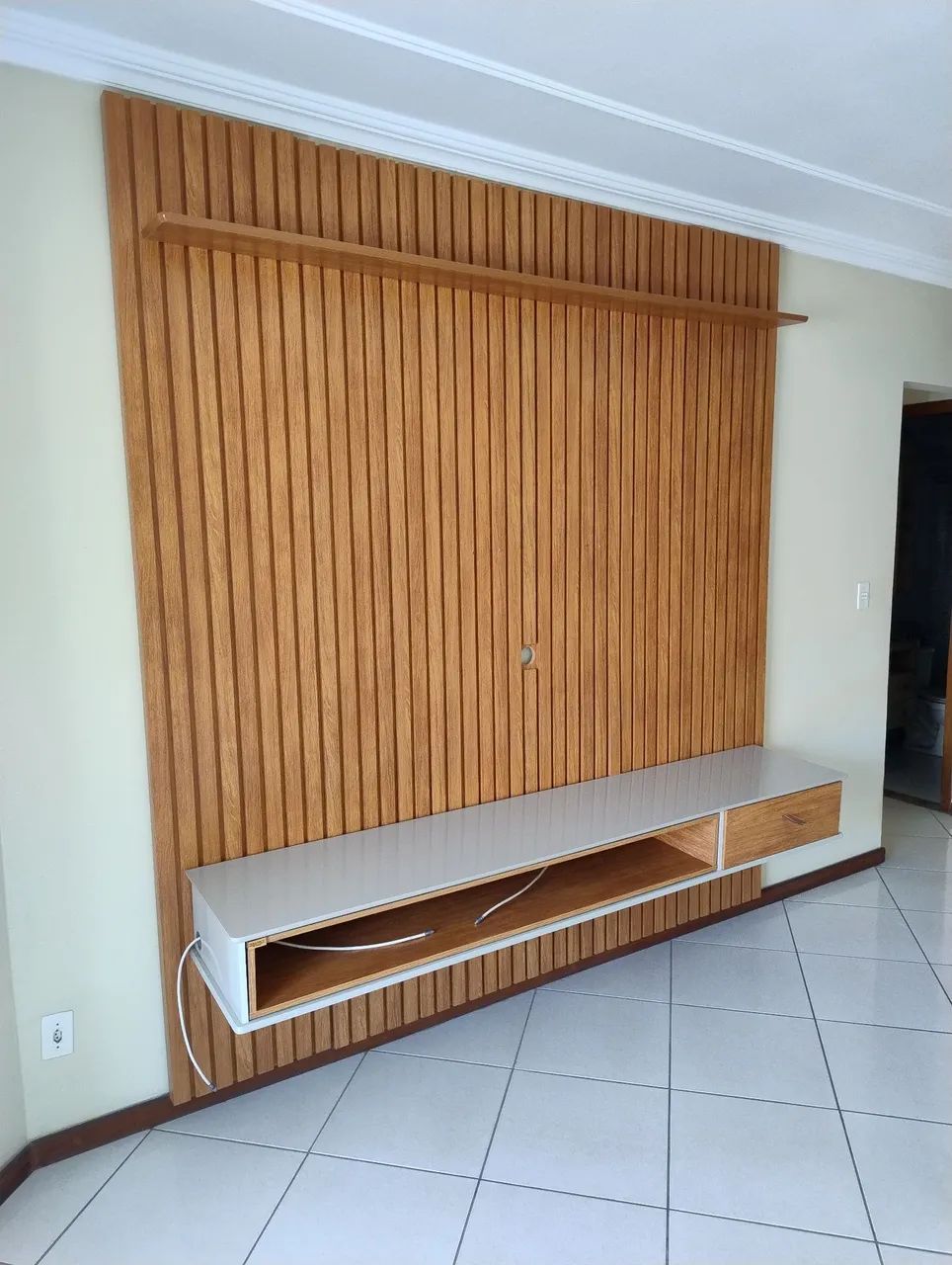 Lindo Painel ripado Sala - Foto 2