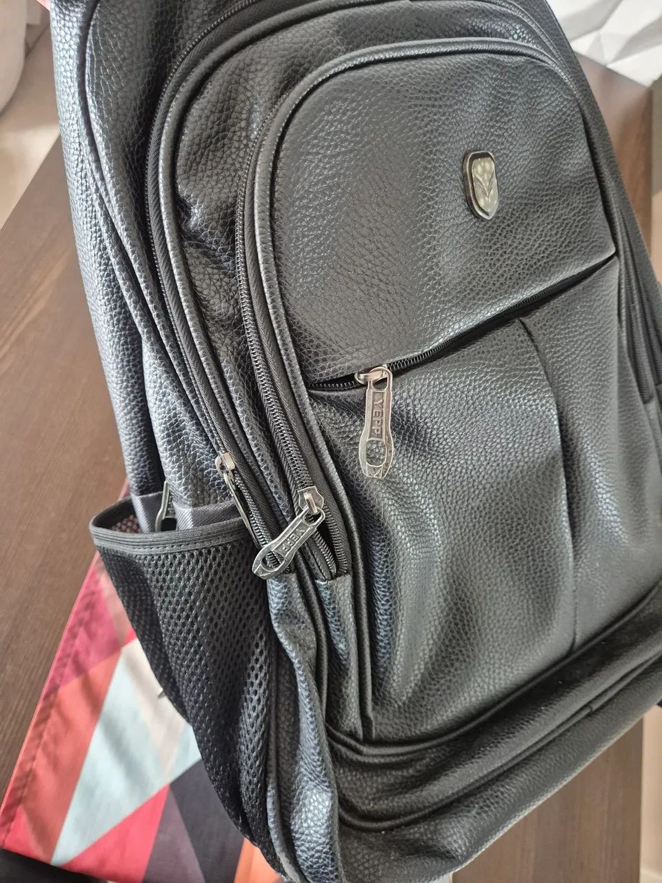 Mochila Executiva YEPP com Rodinhas - Preta - Foto 5