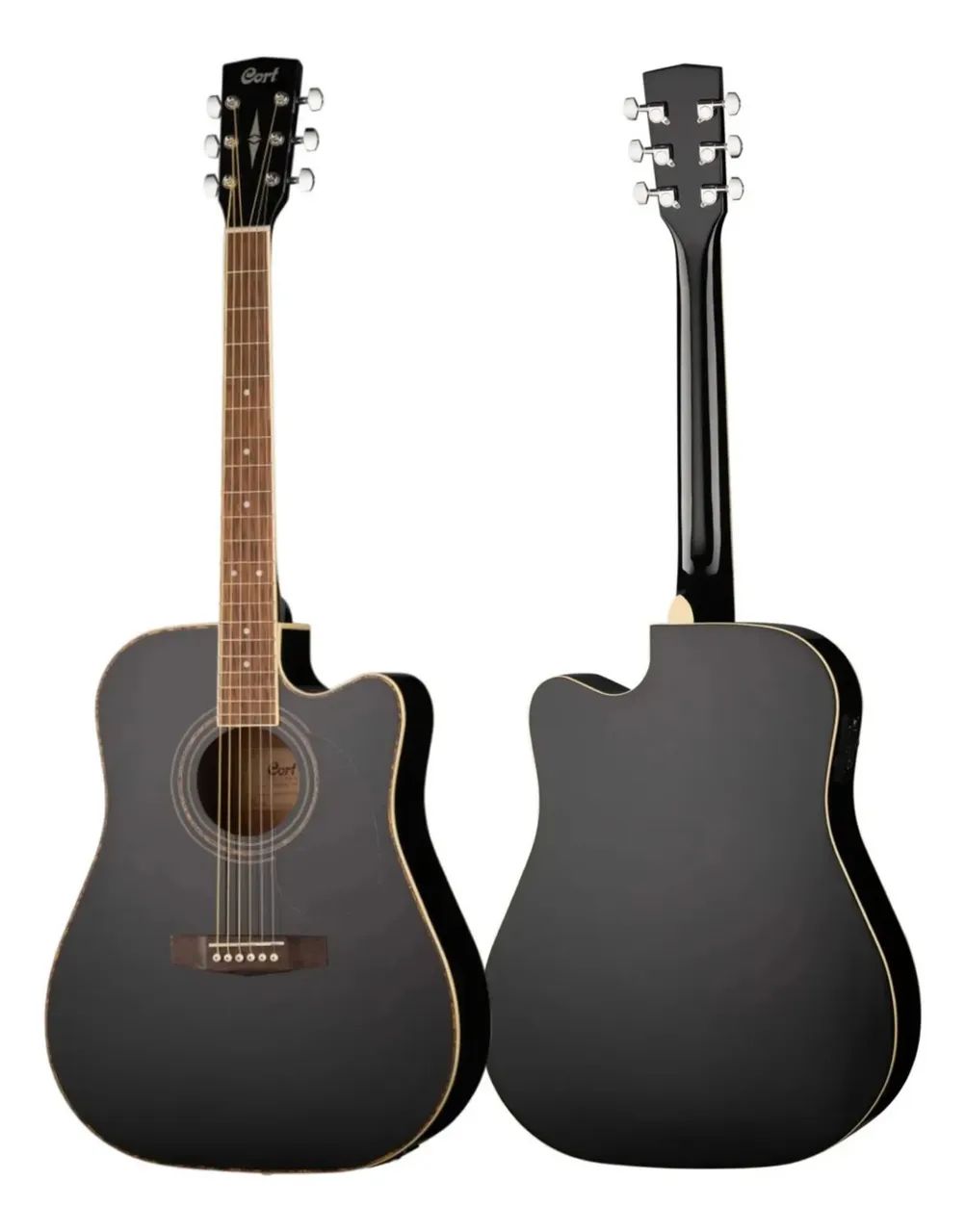 Violão Cort AD880CE Black - Foto 2