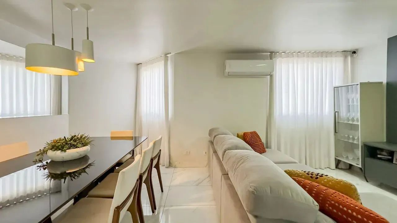 Edifício Castellamare Centro, Apartamento de 3 quartos REFORMADO! Pode ser vendido mobilia