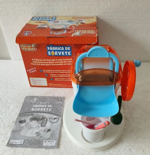 maquininha de sorvete estrela