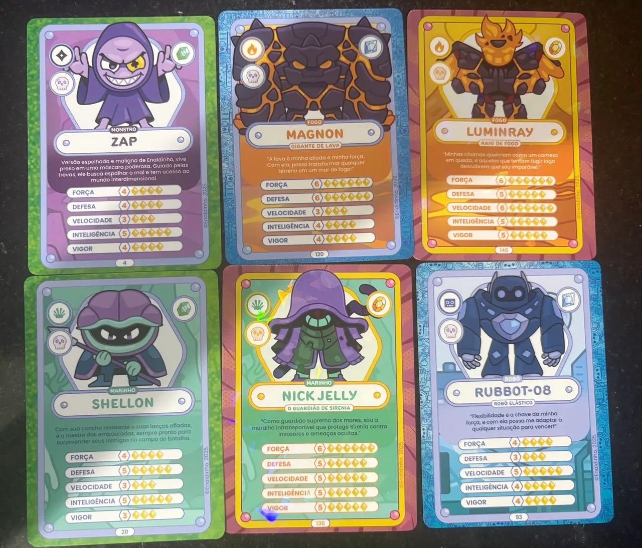 Cards elo monster - Enaldinho  - Foto 3