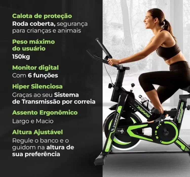 Bicicleta Ergométrica 13kg  - Foto 2