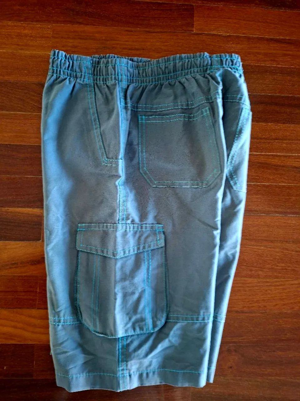 SHORT CINZA TAM 8 - Foto 3