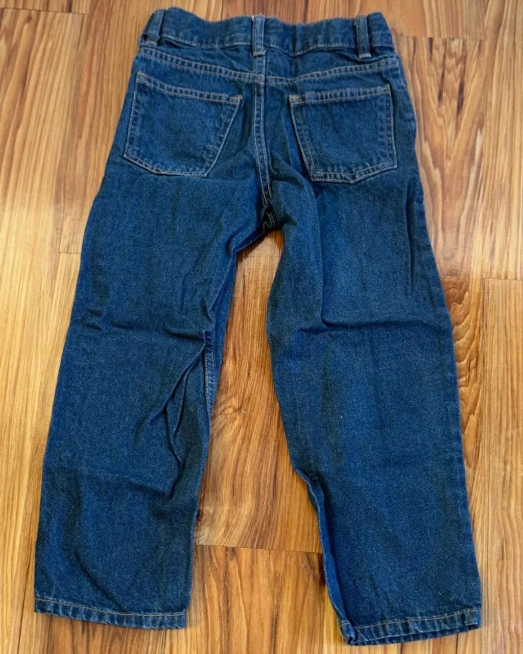 Calça jeans Basic edition tamanho 6 anos importada (desapego) - Foto 3