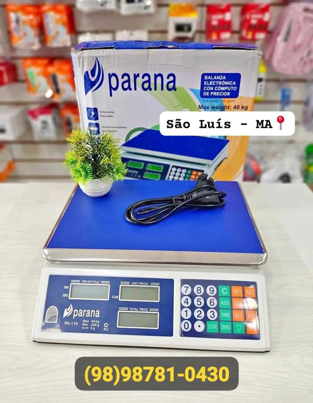 Balança Digital 40 kg Nova
