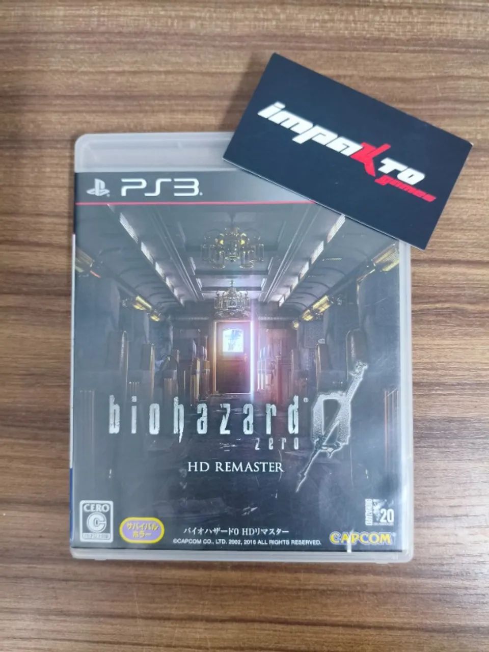 Bio Hazard Zero PS3 JAPONES