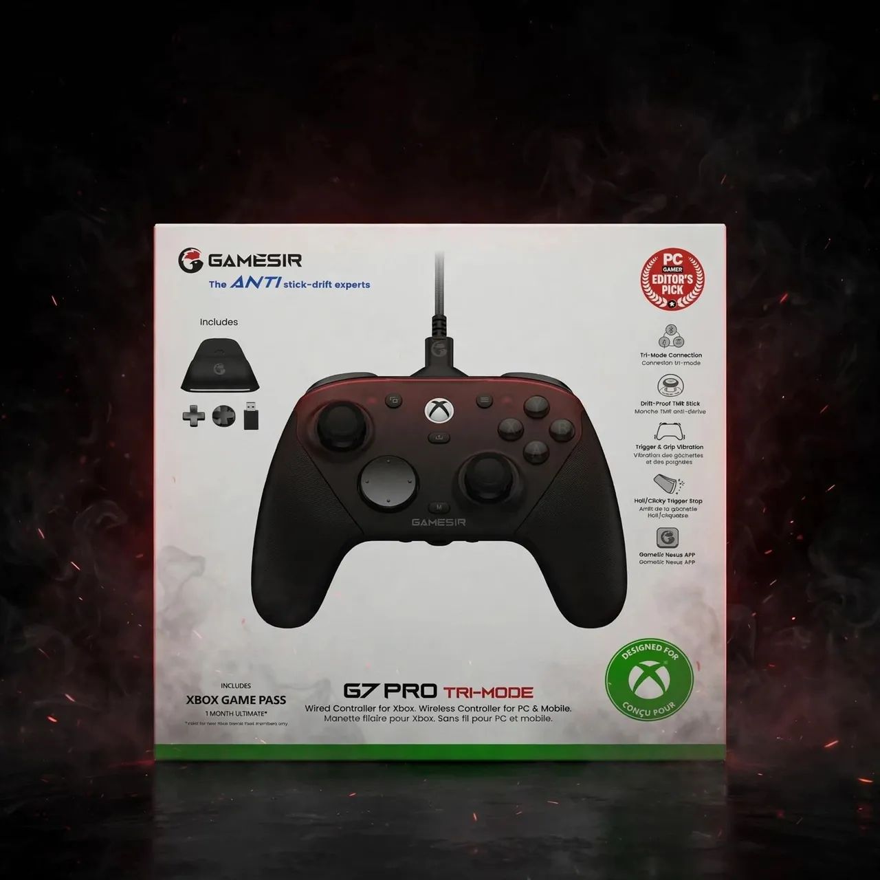 *GameSir G7 Pro Shadow Ember*