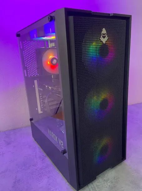PC GAMER RX 7600 GDDR5, RYZEN 5 5600, 16GB RAM ARES, NVMe ADATA Legend 700 512GB