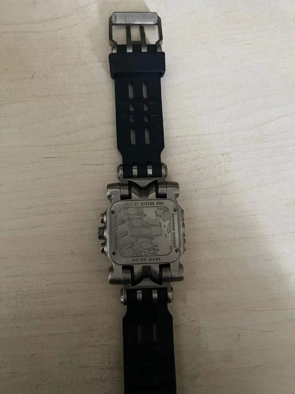 Relógio Minute Machine (Caixa e Terminais da pulseira originais e pulseira de borracha RP) - Foto 5