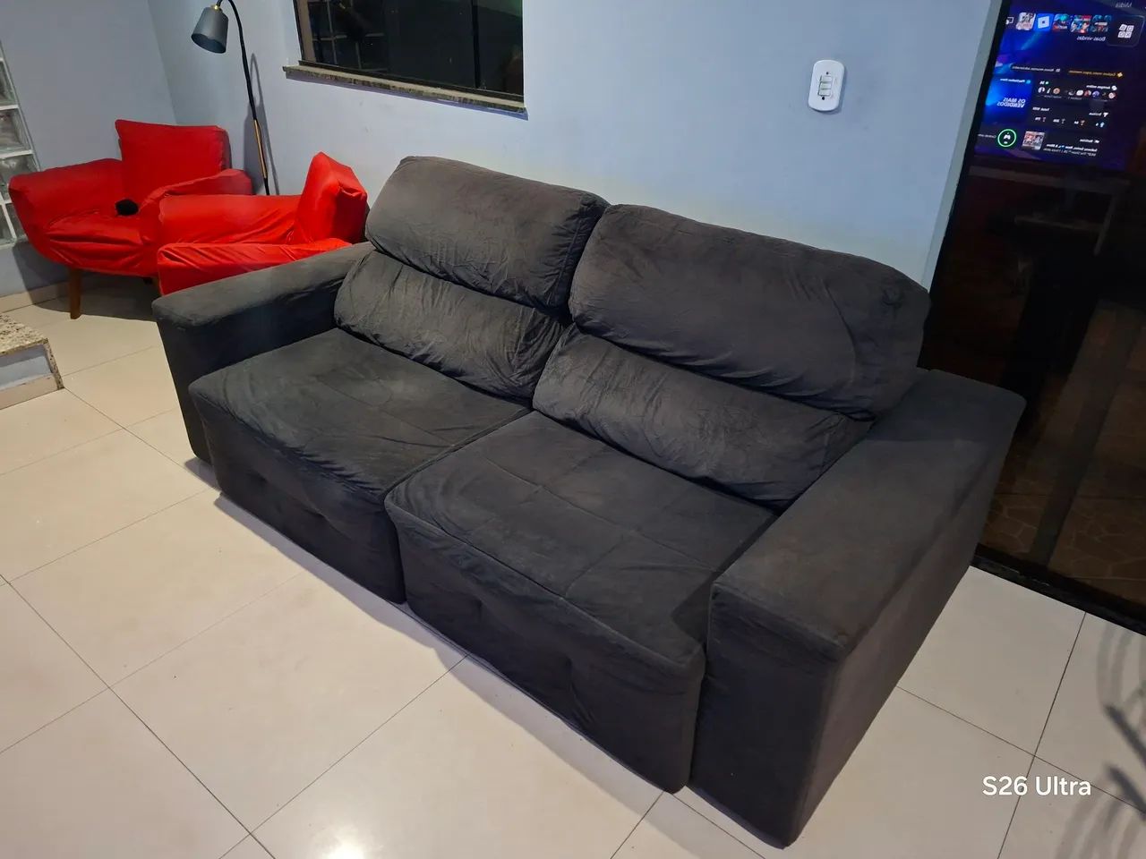 SOFÁ RETRÁTIL PRA SAIR RÁPIDO!