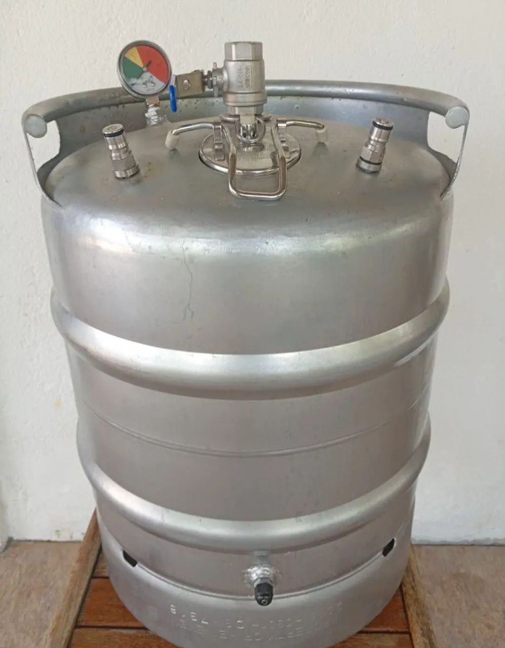 Fermentador barril inox