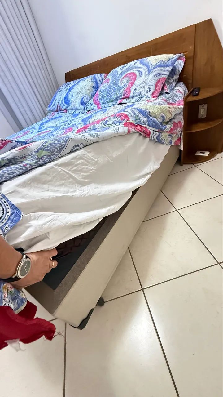 Cama Box Casal