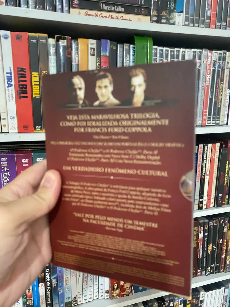 Box DVD Trilogia O Poderoso Chefão - The Coppola Restoration 3 Discos - Foto 3