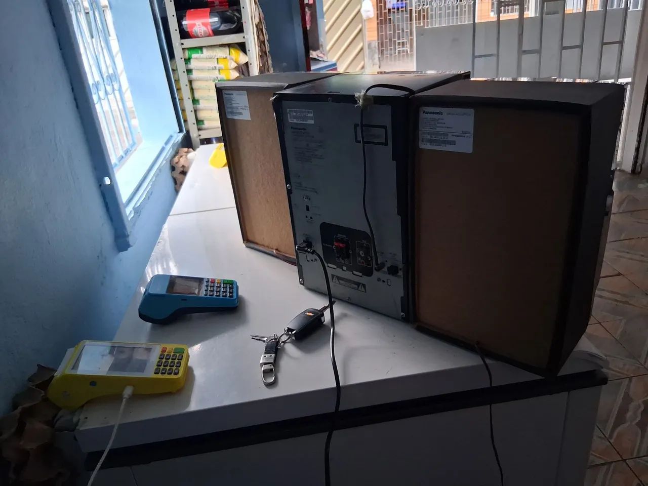 Aparelho de som Panasonic, baratinho. - Foto 4
